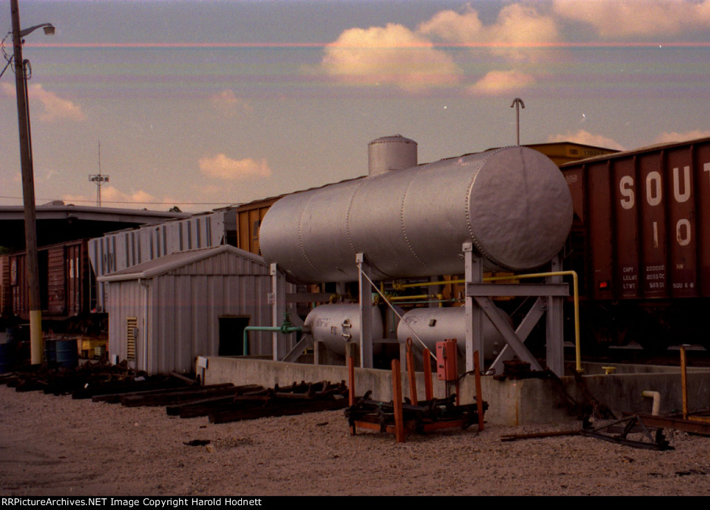 Old tank car repurposed